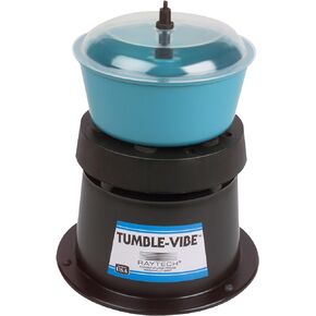 Raytech 23-001 TV-5 Standard Vibratory Plastic Tumbler, 0.05 Cubic feet Bowl Capacity, 115V, 60 Hz