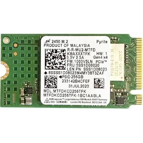 OEM Micron 256GB M.2 PCI-e GEN 4X4 NVME SSD محرك الحالة الصلبة الداخلي 42 مم 2242 عامل الشكل M Key in Kuwait