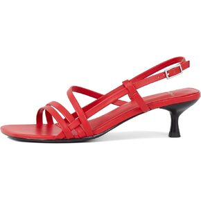 Vagabond Shoemakers Women's Jonna Leather Strappy Kitten Heel Sandals Heeled