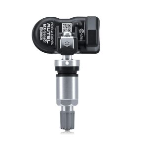 Autel TPMS Sensor MX-Sensor Tire Pressure Sensor 1-Sensor 315MHz +433MHz Dual Frequency Tire Replacement Sensor Universal Programmable TPMS Sensors for Tire Pressure (Press in Metal Valves, 4PCS)