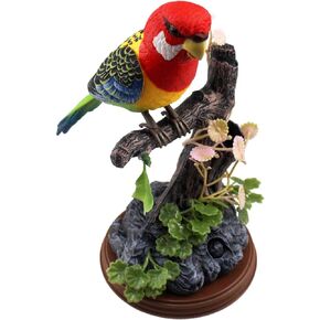 Tipmant Talking Parrots Birds Electronic Pets Office Home Decoration Recording & Playback Function Pen Holders Kids Toys Christmas Birthday Gifts