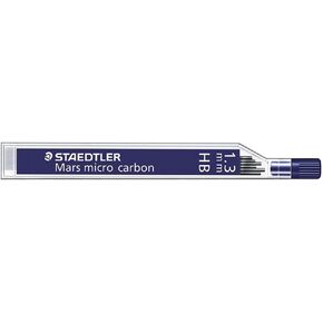 Staedtler Micro Mars Carbon Mechanical Pencil Leads, 1.3 mm, HB, 60 mm x 6 (250 13 HB)
