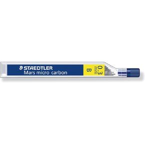 سنون رصاص ميكانيكية من Staedtler Micro Mars Carbon، 1.3 مم، HB، 60 مم × 6 (250 13 HB)