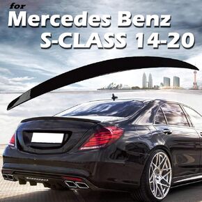 2022-2024 Gloss Black Rear Spoiler Wing for Mercedes Benz C Class W206 Sedan C300 C43 4MATIC Trunk Lid Duckbill 2023