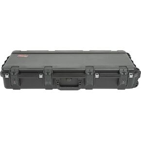 SKB Cases 3i-3614-TKBD iSeries 49-Note Keyboard Case, Waterproof Injection Molded Shell, 14 Total Hook-and-loop Pads in 4 Different Sizes, Pull Handle and Wheels for Easy Towing