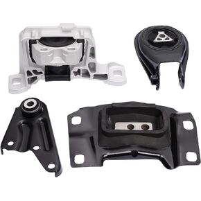 YBDDZH Engine Motor and Transmission Mount Kit Compatible with 2010-2013 Mazda 3 2.0L Automatic Transmission A4402 BBM439060 A4405 B37F39040F A4421 BBM539070B A4418 BFD139010A Set of 4