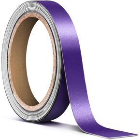 VViViD Purple Matte Metallic Air-Release Adhesive Vinyl Pinstripe Tape Roll (½ Inch x 20ft)