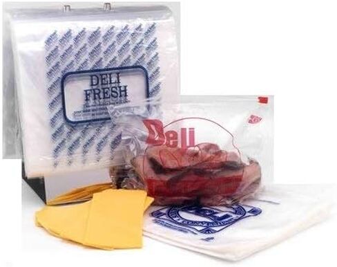 Deli Bags 1000 Count Saddle Bag Press to Seal LDPE 10"x8" Plastic in Saudi Arabia
