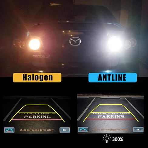 Antline 7440 7443 T20 992 مصابيح LED بيضاء، فائقة السطوع 3014 50-SMD LED بديلة لـ 12 فولت RV Camper Car Trailer Boat Trunk Backup عكس الذيل الفرامل أضواء إشارة الانعطاف (حزمة من 10) in Kuwait