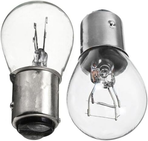 ZMShun 4Pcs DC 24V 21W BA15S P21W 1156 S25 1141 2409 Clear Bulbs Car Turn Signal Bulbs Auto Halogen Signal Lights Stop Brake Tail Indicator Lamp 24V 21W 1156 4300K Yellow in Kuwait