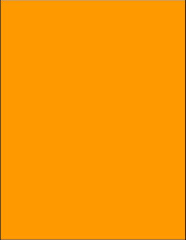 Aviditi Tape Logic 8 1/2" x 11" Fluorescent Orange Shipping Labels, for Laser & Inkjet Printers, Permanent Adhesive, 8 1/2" x 11" Sheet, 1 Labels Per Sheet, 100 Sheets in Saudi Arabia