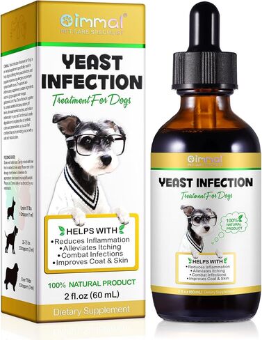 علاج عدوى الخميرة للكلاب، علاج عدوى الأذن الخميرة الطبيعية للكلاب، تخفيف الحساسية وتخفيف حكة الجلد، تخفيف الالتهاب، يخفف الحكة، يدعم صحة الكلب in Kuwait