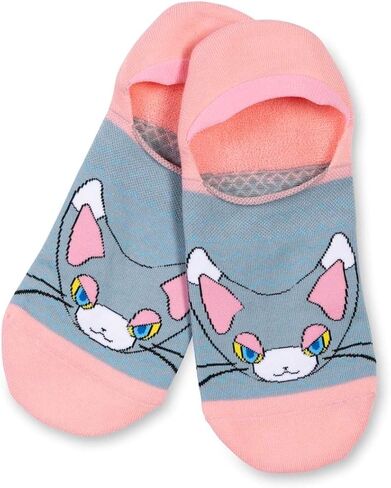 Pokémon Center: Meowth, Skitty & Glameow No-Show Socks (3 Pairs) (One Size-Adult) in Saudi Arabia