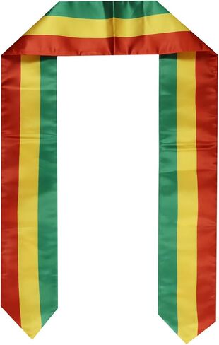Pasksamtu Mali Flag التخرج سرق وشاح للدراسة على متن الطلاب الدوليين في الخارج الكبار للجنسين - رائع التخرج شال وشاح سرق يلتف وشاح in Kuwait