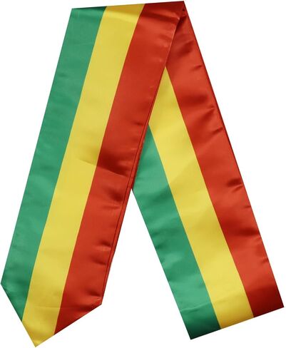 Pasksamtu Mali Flag التخرج سرق وشاح للدراسة على متن الطلاب الدوليين في الخارج الكبار للجنسين - رائع التخرج شال وشاح سرق يلتف وشاح in Kuwait