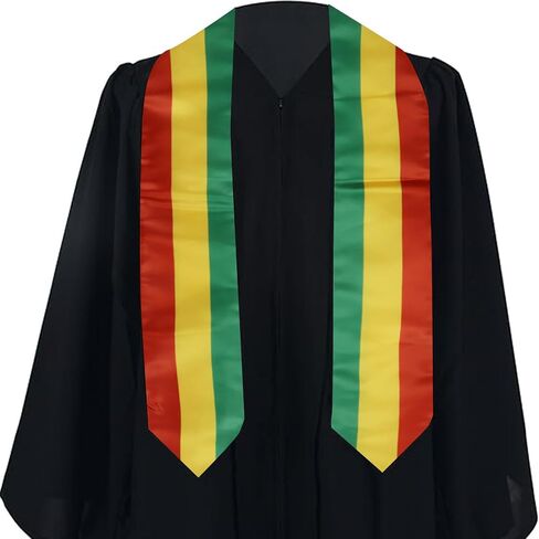 Pasksamtu Mali Flag التخرج سرق وشاح للدراسة على متن الطلاب الدوليين في الخارج الكبار للجنسين - رائع التخرج شال وشاح سرق يلتف وشاح in Kuwait