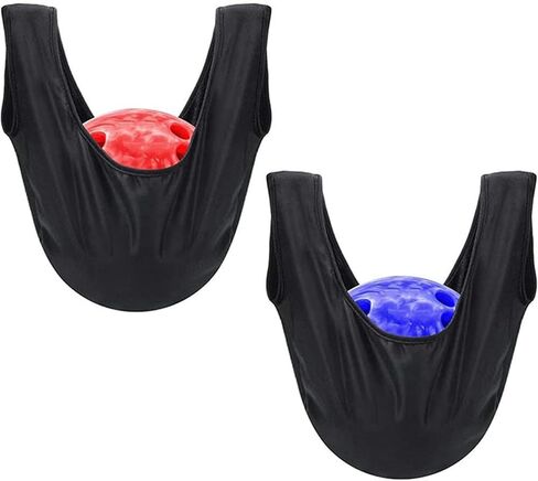 KAYNO قطعة واحدة من حقيبة البولينج السوداء، منشفة كرة البولينج قابلة للغسل، حقيبة البولينج المتأرجحة العملاقة لتلميع كرات البولينج لتنظيف كرات البولينج وإكسسوارات البولينج في الهواء الطلق in Kuwait