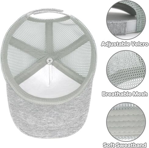 qikqik Baby Baseball Cap Toddler Baseball Hat with Mesh Infant Sun Hat UPF 50+ Baby Ball Cap Toddler Girl Hats Kids Hat Boys in Saudi Arabia