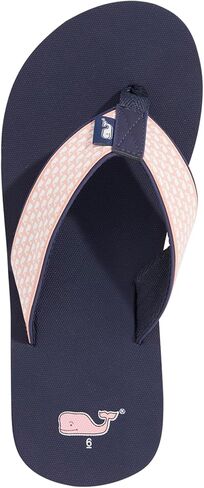 vineyard vines Girl's Micro Whales Classic Flip Flops in Saudi Arabia