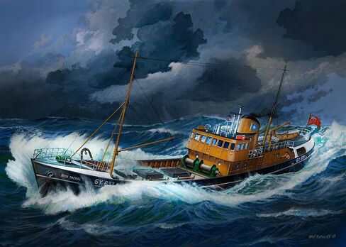 Revell Germany North Sea Fishing Trawler Kit in Saudi Arabia