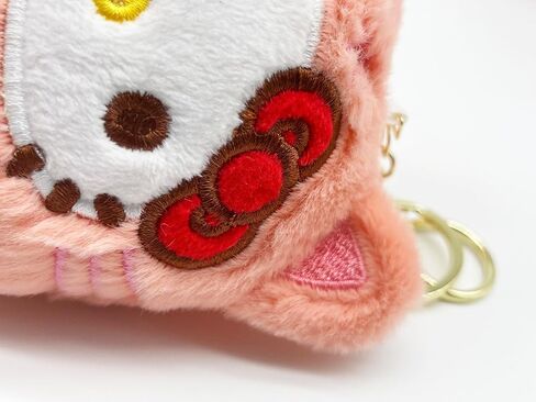 حقيبة ظهر صغيرة من Fa-Doara Kitty للنساء والمراهقين، محفظة ظهر لطيفة مع سلسلة مفاتيح قطيفة، حقيبة ظهر صغيرة ومحفظة كتف in Saudi Arabia