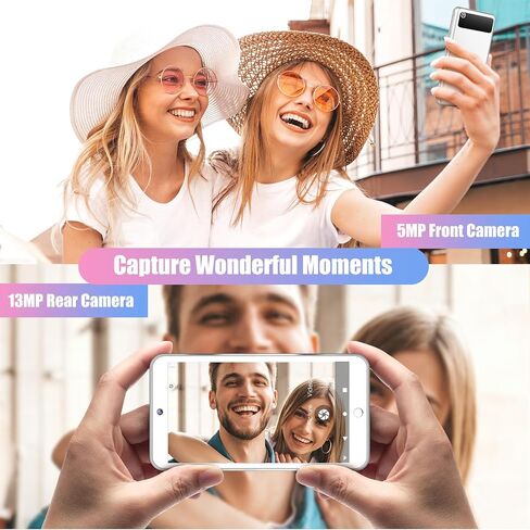 160GB MP3 Player with Bluetooth and WiFi,4.3" HD Full Touch Screen,Android Streaming Music Player,Built-in App Store,Take Photo,White in Saudi Arabia