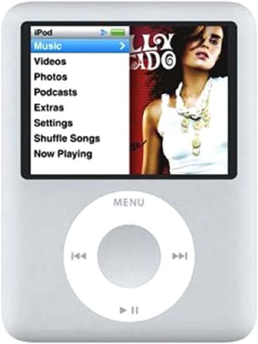 M-Player متوافق مع iPod Nano 3rd (4 جيجابايت، فضي) in Saudi Arabia