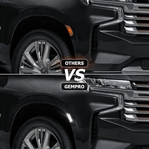 Gempro LED أضواء العلامات الجانبية ل 2021-2023 يوكون XL دينالي تاهو سوبربان إسكاليد ESV مصابيح إشارة بيضاء عدسة مدخنة، 2 قطعة in Saudi Arabia