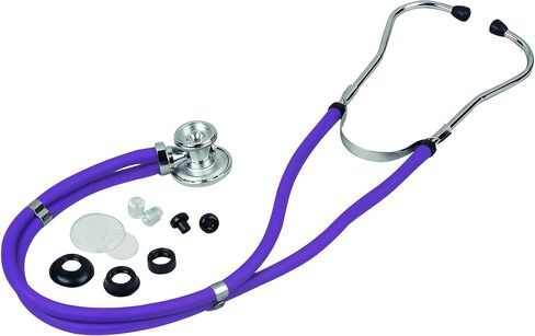 سماعة الطبيب Veridian Healthcare Sterling Series Sprague Rappaport من نوع، أرجواني، محاصر in Kuwait