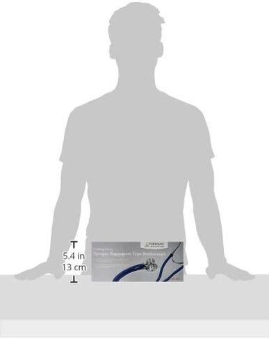 سماعة الطبيب Veridian Healthcare Sterling Series Sprague Rappaport من نوع، أرجواني، محاصر in Kuwait