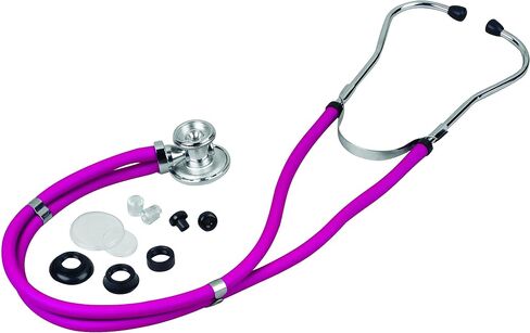 سماعة الطبيب Veridian Healthcare Sterling Series Sprague Rappaport من نوع، أرجواني، محاصر in Kuwait