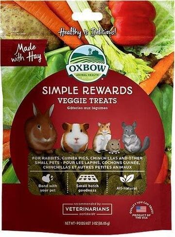 مكافآت نباتية بسيطة من Oxbow للأرانب والخنازير الغينية والهامستر وغيرها من الحيوانات الأليفة الصغيرة3 in Saudi Arabia