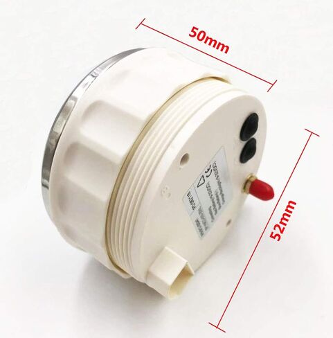 BLUERICE 7 الخلفية 52 مللي متر العالمي لتحديد المواقع عداد السرعة SOG ODO متر للدراجات النارية سيارة شاحنة قارب يخت in Kuwait