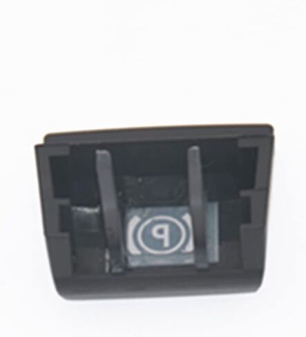 NIORANU وقوف السيارات زر التبديل P زر غطاء اليد الفرامل P غطاء الديكور ملصق ل5 سلسلة، 6 سلسلة X3/X4 F10 F11 F18 F06 F12 F13 F25 F26 2009-2013 61312822518 in Kuwait