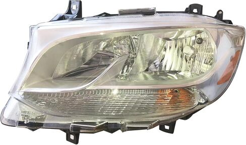 LONGLING Replacement Headlight Chrome Trim Driver Left Side Headlamp Complete Assemble For Mercedes-Benz Sprinter Freightliner Sprinter 1500/2500/3500 Cargo From 2019-2022 in Saudi Arabia