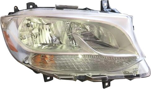 LONGLING Replacement Headlight Chrome Trim Driver Left Side Headlamp Complete Assemble For Mercedes-Benz Sprinter Freightliner Sprinter 1500/2500/3500 Cargo From 2019-2022 in Saudi Arabia