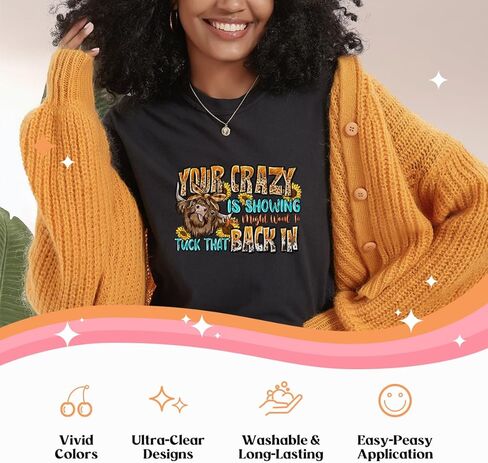 راعية البقر الغربية بالكي على النقل، 30 ورقة DTF جاهزة للضغط على ملصقات النقل الحراري لراعية البقر الغربية على الشارات للقمصان والوسائد ذات القلنسوة والحرف اليدوية اليدوية in Kuwait