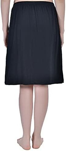Aimly Women's Cotton Knee Length Underdress Side Slit half Slip Skirt Pack of 1 in Saudi Arabia