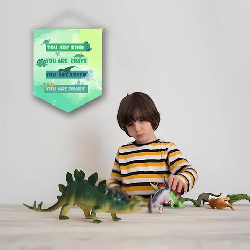 ملهمة فتاة ديكور الغرفة الجمالية الفن الجدار شنقا علامة ملهمة قوس قزح الملونة شنقا العلم راية جدار علامة ديكور للأطفال المراهقين طفل فتاة غرفة نوم الحضانة ديكور النوم (بوهو) in Kuwait