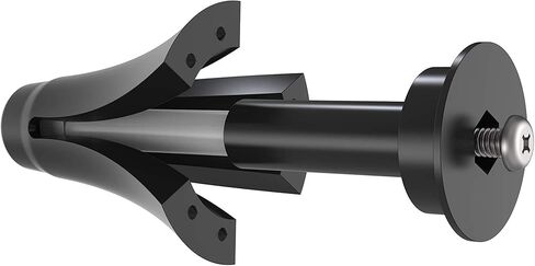 WingIts RC-MAW35-2 Master Anchor لحجم الحوائط الجافة، ستانلس ستيل، وحدتان في كل عبوة، أسود in Kuwait