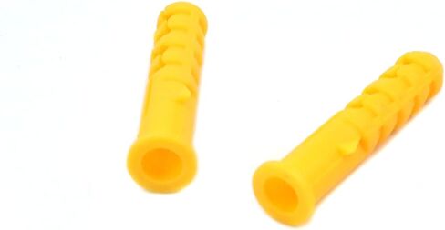 Xiayztan 200 Pcs PP Drywall Anchors Plastic Expansion Bolt Tube for Wall Installation Projects M6x30mm Anchor for M3.5-M4 Screw in Saudi Arabia