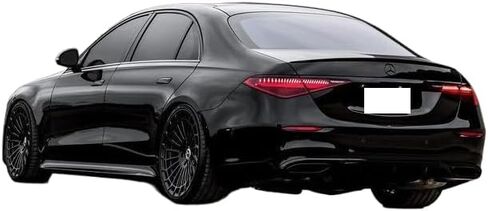 2022-2024 جناح سبويلر خلفي أسود لامع لسيارة Mercedes Benz C Class W206 سيدان C300 C43 4MATIC غطاء صندوق السيارة منقار البط 2023 in Saudi Arabia