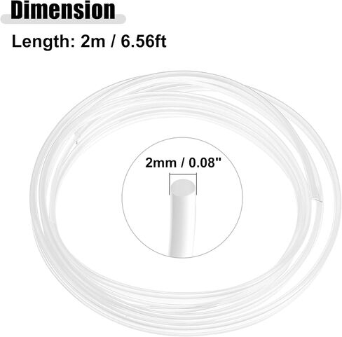 ACROPIX 2m 6.56ft 2mm 0.08 "كابل توهج جانبي من الألياف البصرية العالمية للسيارة مع غلاف جانبي للتنورة - حزمة من 2 in Saudi Arabia