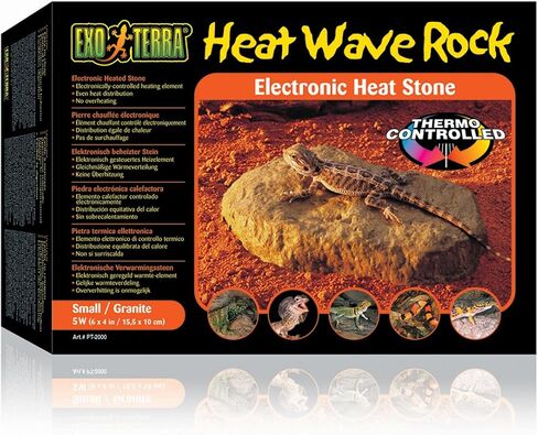 Exo Terra Exo Terra Heat Wave Rock, Medium, 15.5 X 15.5 Cm (6\U201D X 6\U201D In), 10 W in Saudi Arabia