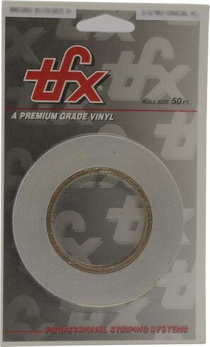 Universal TFX 00043061 - شريط مقلم مزدوج للتخصيص التلقائي - (1/4 بوصة) 4/16 بوصة × 50 بوصة (شريط 1/8 بوصة، فجوة 1/16 بوصة، ثم شريط 1/16 بوصة) -61 أسود in Kuwait