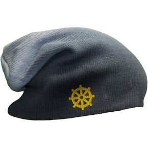 Speedy Pros Slouchy Beanie for Men Buddhist Symbol Embroidery Winter Hats Women Skull Cap in Saudi Arabia