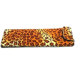 كالابريا الحيوان طباعة لينة الانزلاق في حافظة نظارات المرأة الملونة لطيف سليم العين حقيبة النظارة مكبرة خطاف حقيبة وحلقة إغلاق in Saudi Arabia
