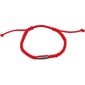 Red String Adjustable Bracelet – Hand-Braided Cord with Takrut-Style Tube Charm (Style) in Saudi Arabia