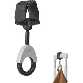 Luggage Hook & Luggage Straps for Suitcases – Travel Accessories & Travel Essentials, Carry-On Bag Holder for Jackets & Backpacks, Hands-Free for Travel, Business Trips & Flight Attendants in Saudi Arabia
