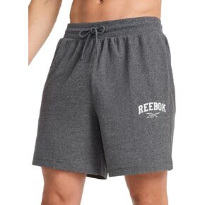 شورت رجالي Resolute مقاس 7 بوصات من Reebok، مقاس قياسي، نسيج بولي قطن مطاطي متوسط ​​الوزن in Kuwait